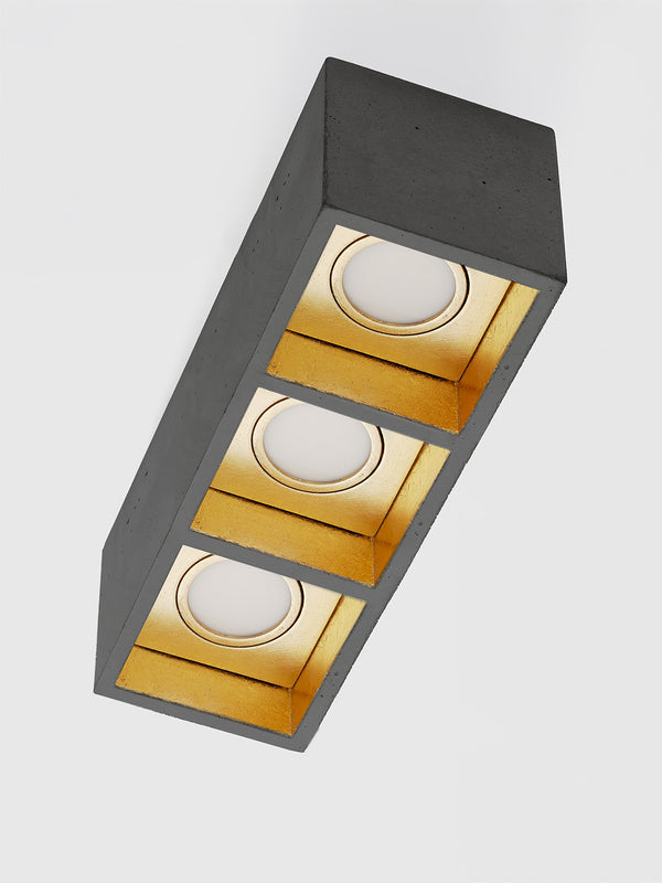 GANTlights B7-3 — Light Grey, Gold