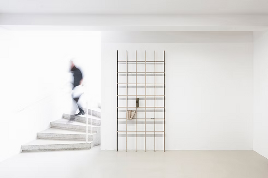 BREUER & BONO OPEN OP-21-B/W  Wall Bookshelf – Birch Black/White