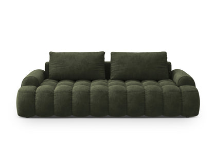 Linz Sofa With Bed Function And Box, 4 Seats, 250x100 cm — Green
