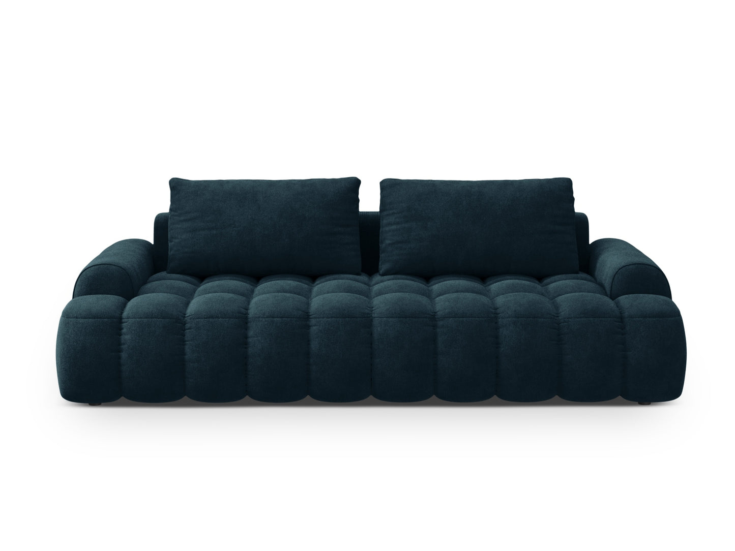 Linz Sofa With Bed Function And Box, 4 Seats, 250x100 cm — Deep Petrol
