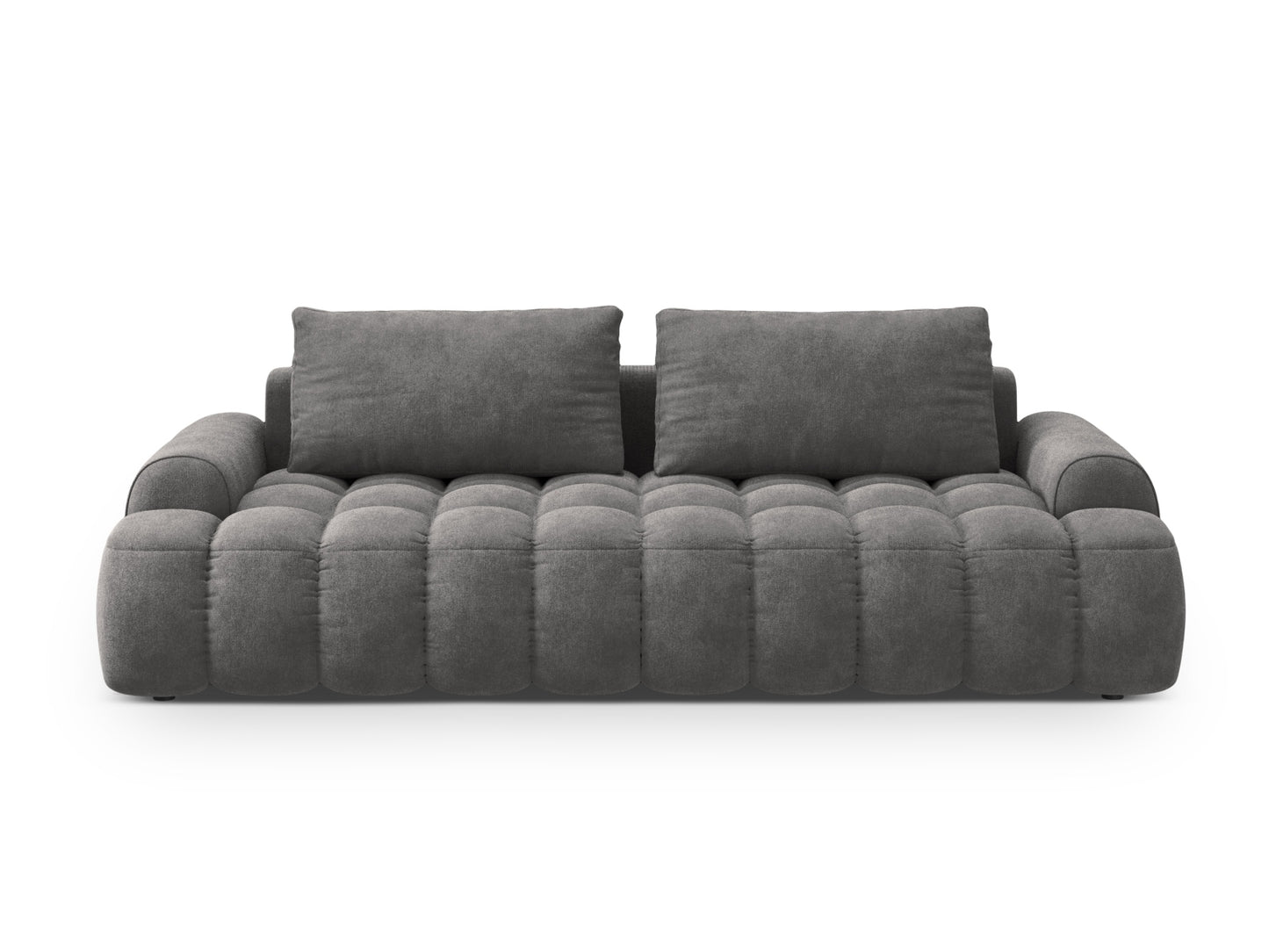 Linz Sofa With Bed Function And Box, 4 Seats, 250x100 cm — Grey