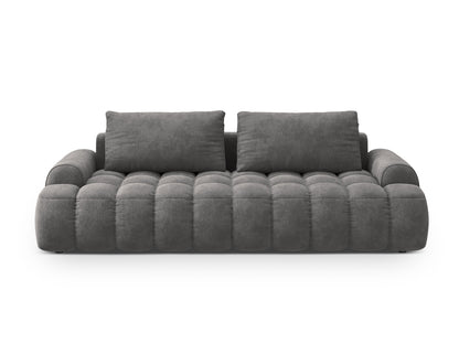 Linz Sofa With Bed Function And Box, 4 Seats, 250x100 cm — Grey