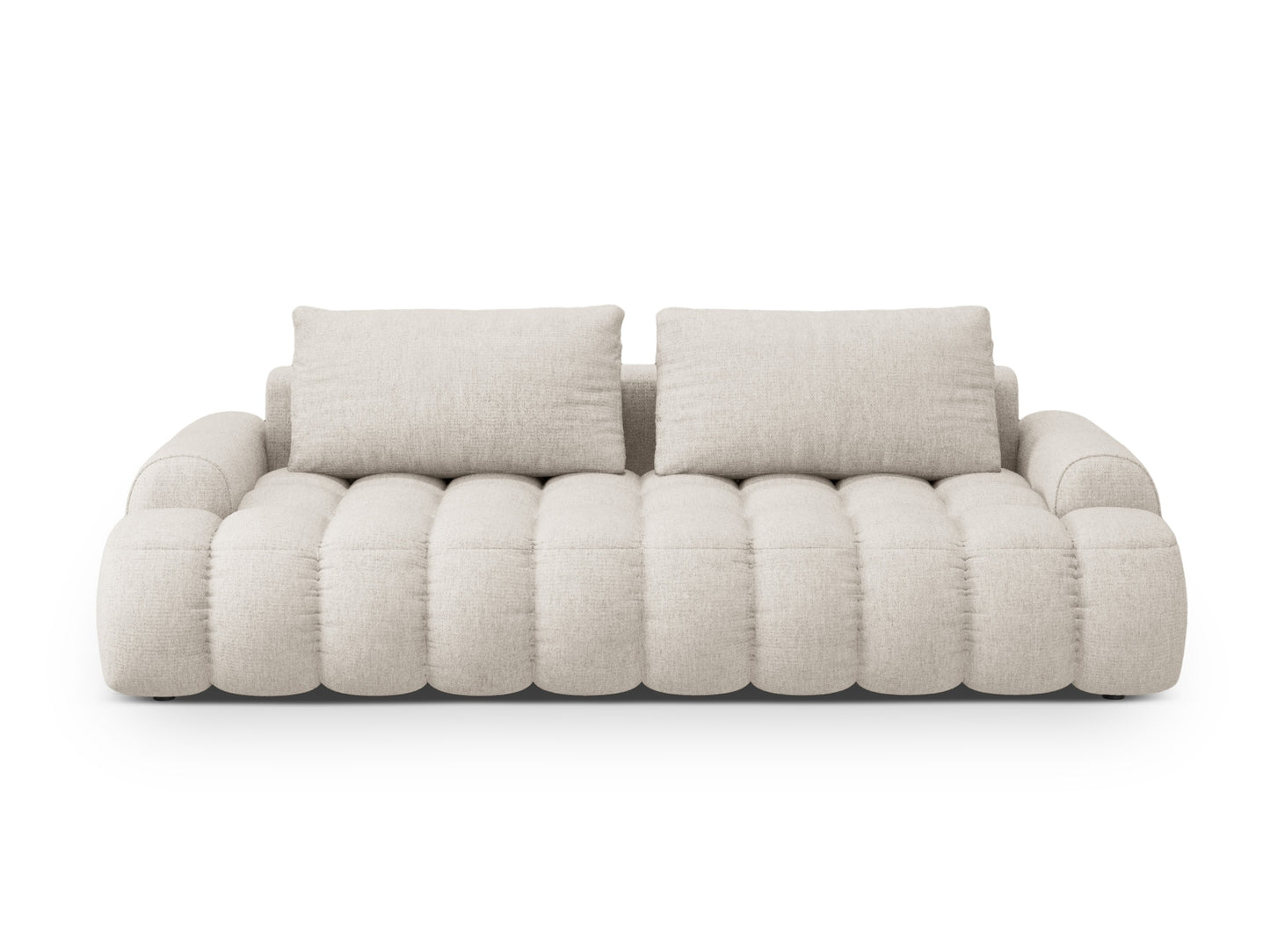 Linz Sofa With Bed Function And Box, 4 Seats, 250x100 cm — Beige