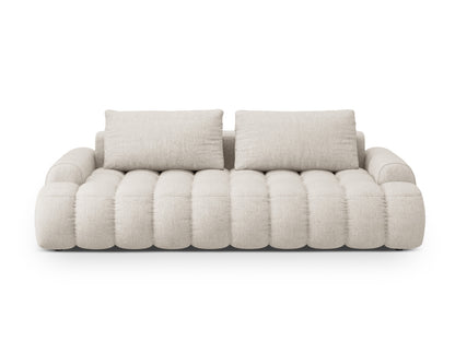 Linz Sofa With Bed Function And Box, 4 Seats, 250x100 cm — Beige