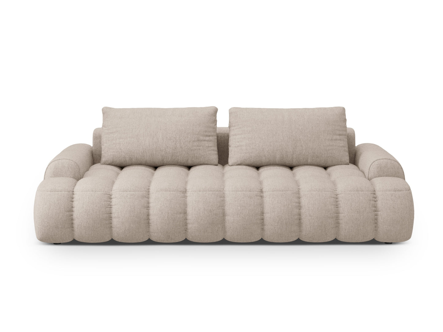 Linz Sofa With Bed Function And Box, 4 Seats, 250x100 cm — Sand