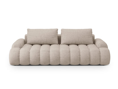 Linz Sofa With Bed Function And Box, 4 Seats, 250x100 cm — Sand