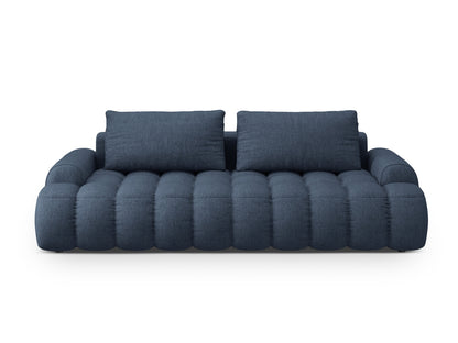 Linz Sofa With Bed Function And Box, 4 Seats, 250x100 cm — Dark Blue