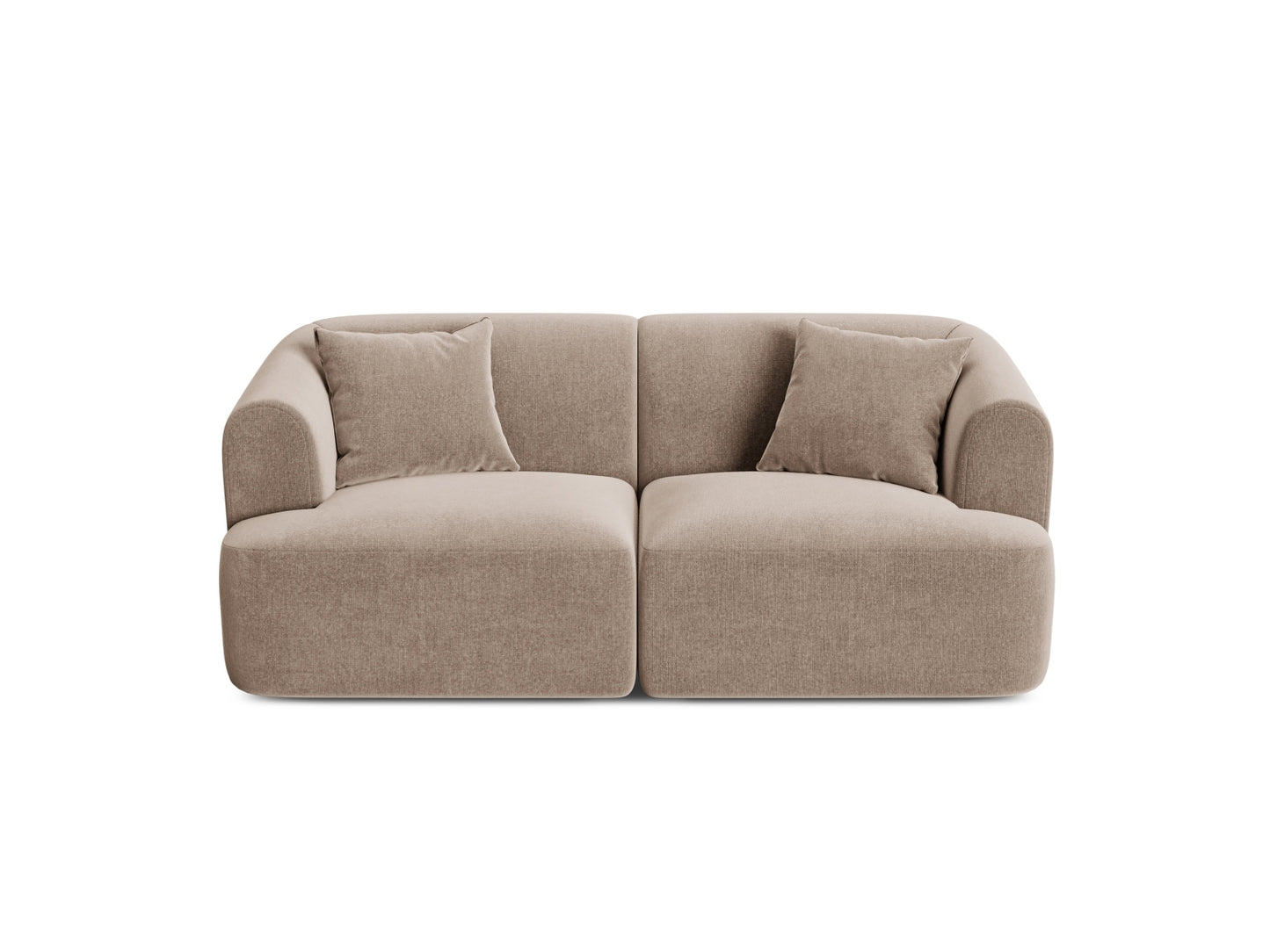 Campi Modular Sofa, 2 Seats, 180x90 cm — Dark Beige