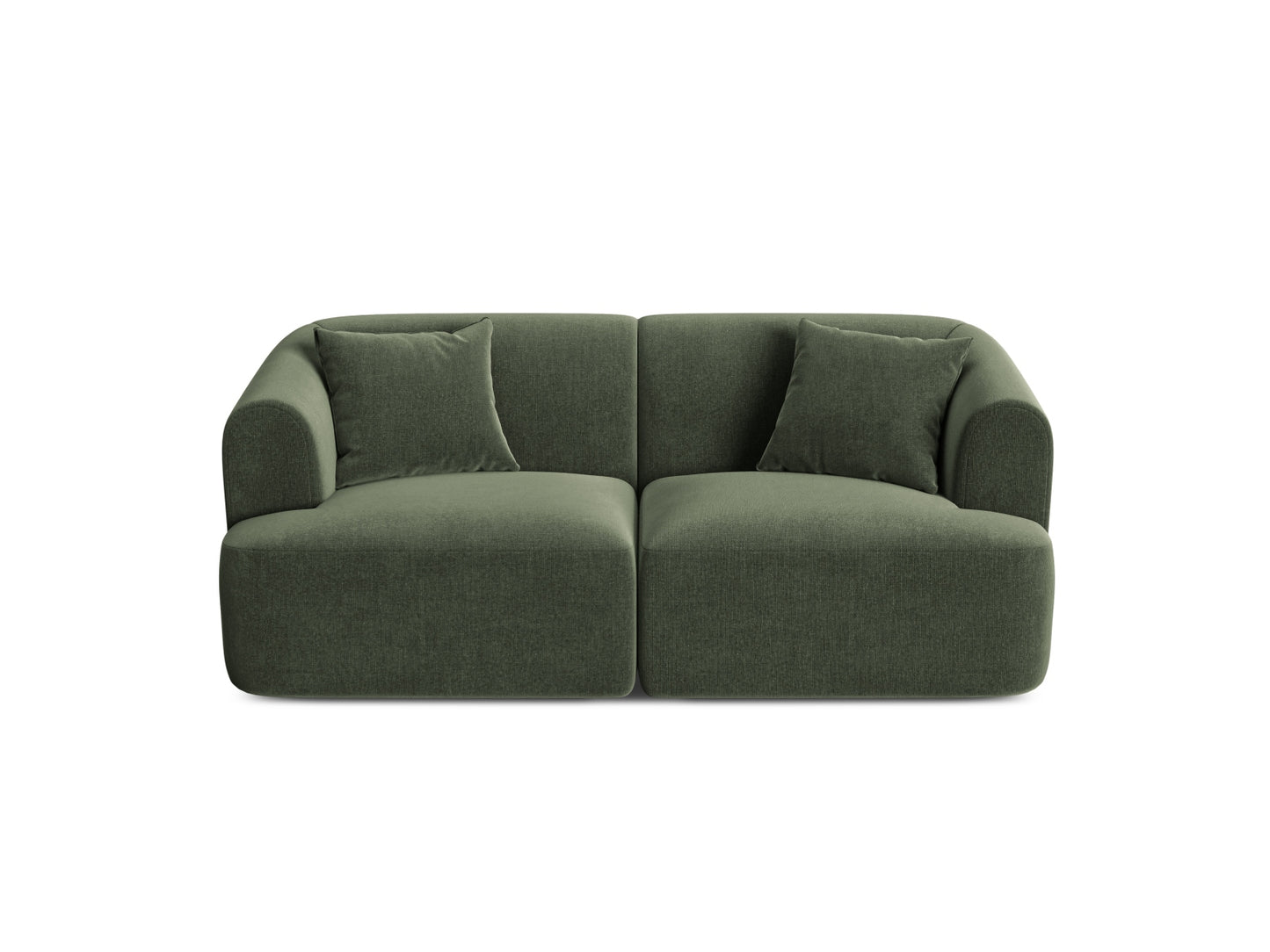 Campi Modular Sofa, 2 Seats, 180x90 cm — Green