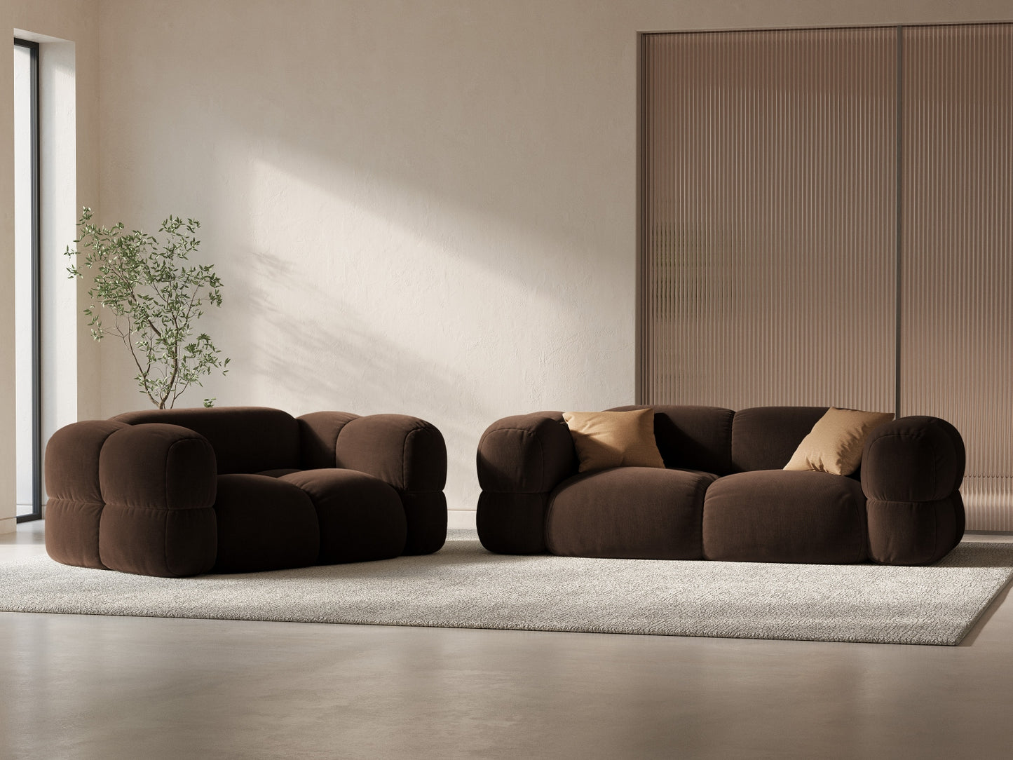Loretto Sofa, 2 Seats, 180x100 cm