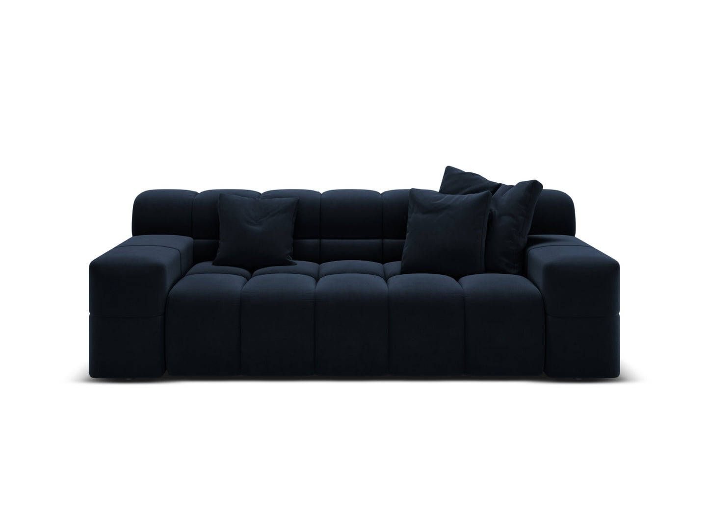 Hawaii Sofa, 2 Seats, 210x100 cm — Navy Blue