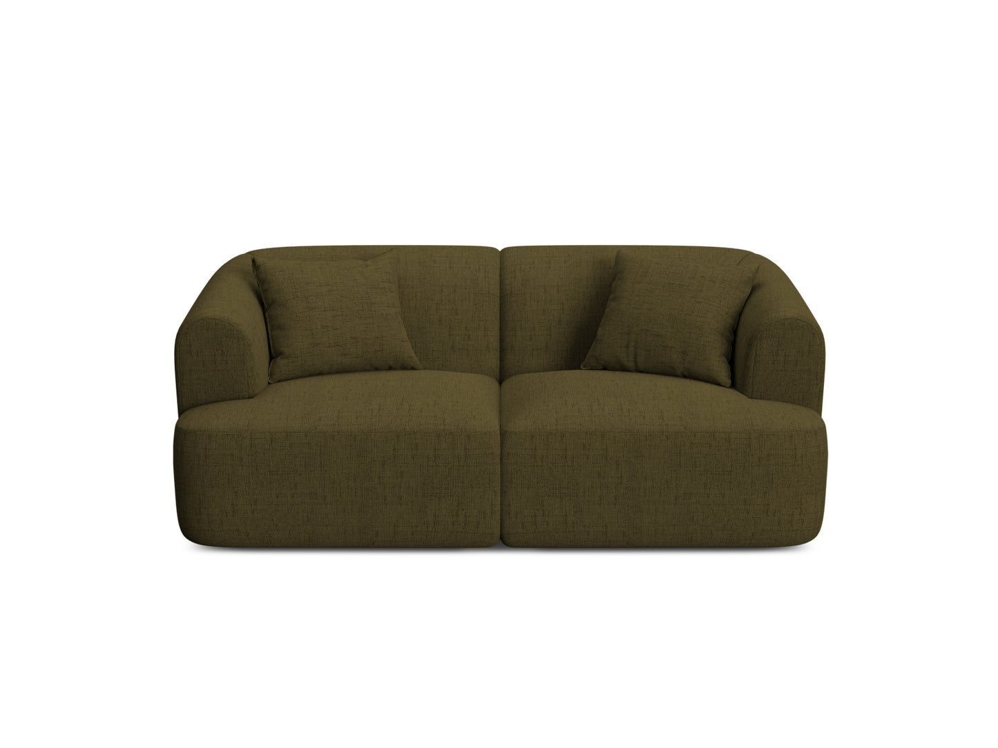 Campi Modular Sofa, 2 Seats, 180x90 cm — Green