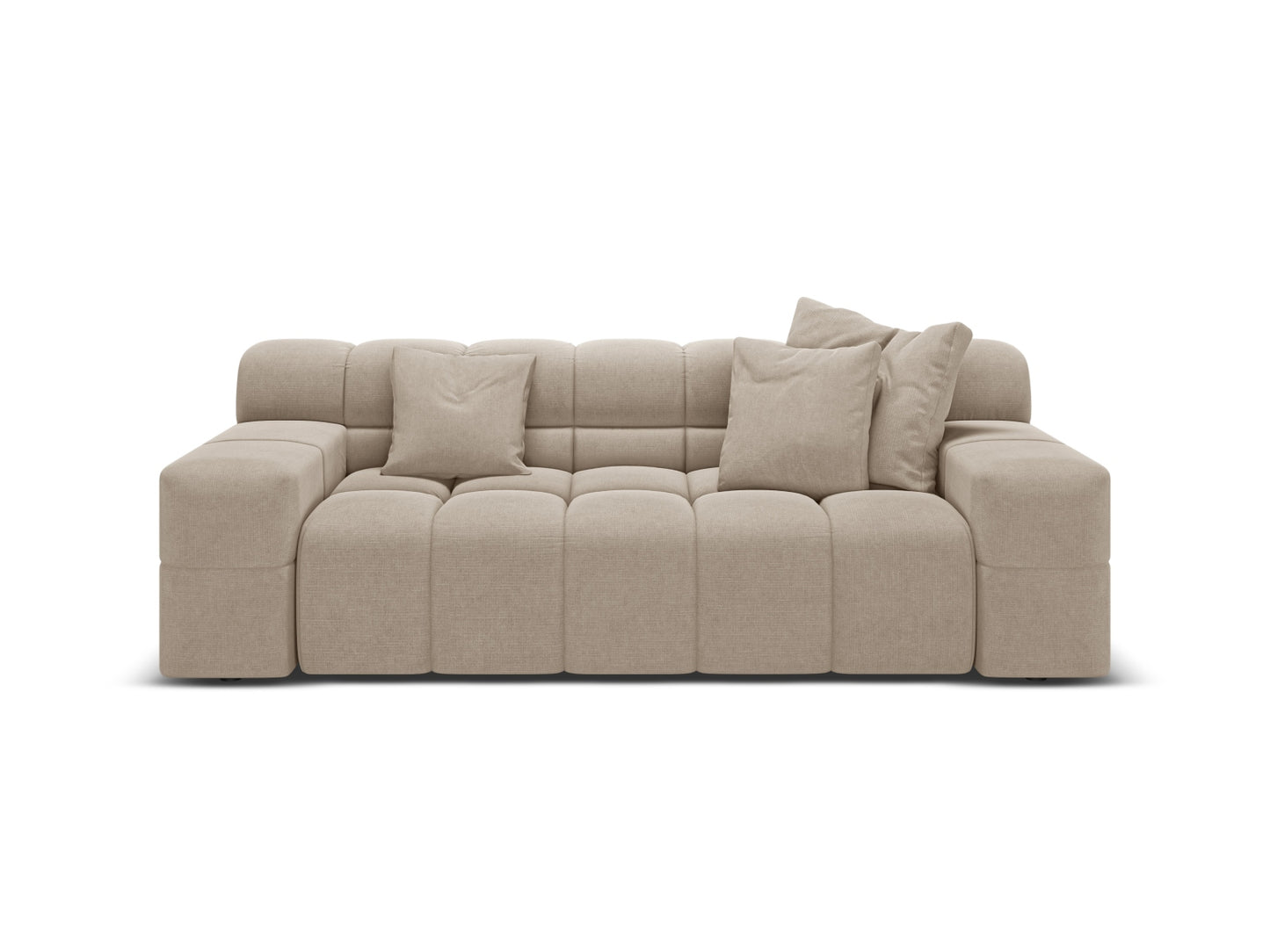Hawaii Sofa, 2 Seats, 210x100 cm — Cappuccino