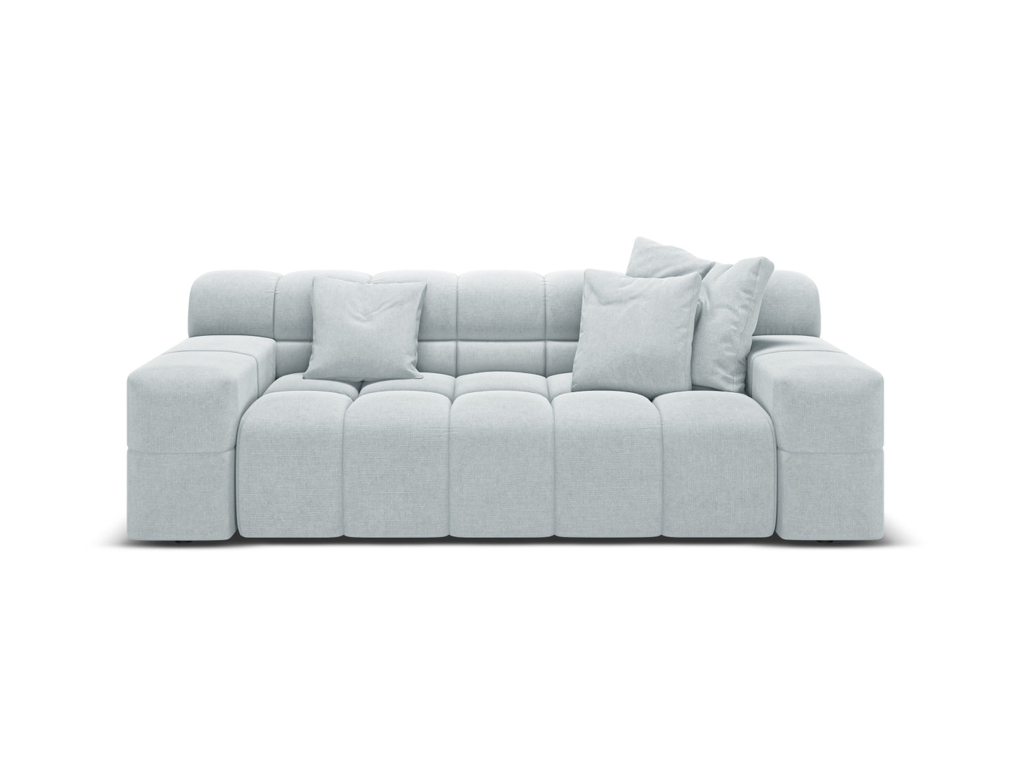 Hawaii Sofa, 2 Seats, 210x100 cm — Light Grey