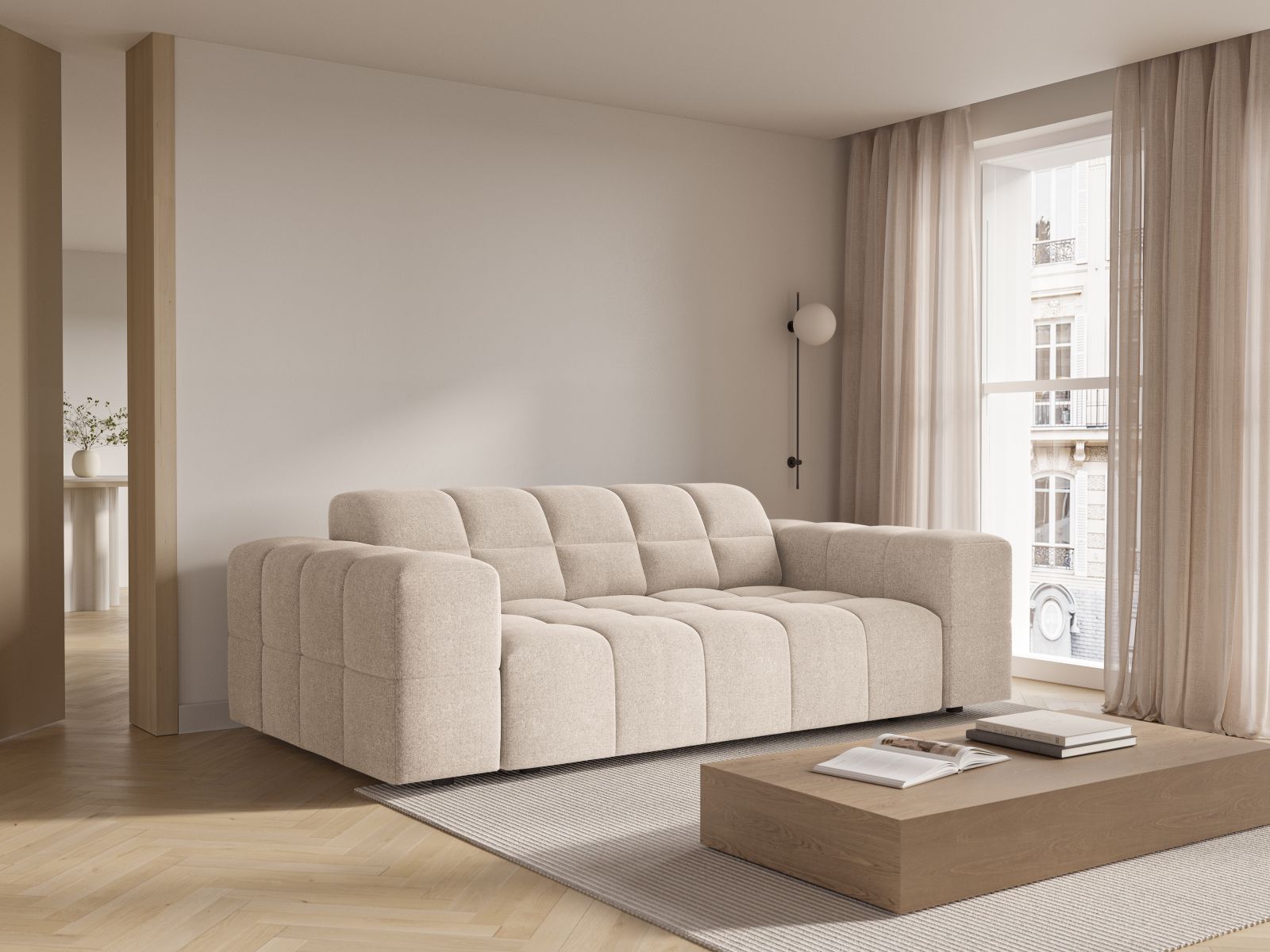 Chicago Sofa, 2 Seats, 178x102 cm