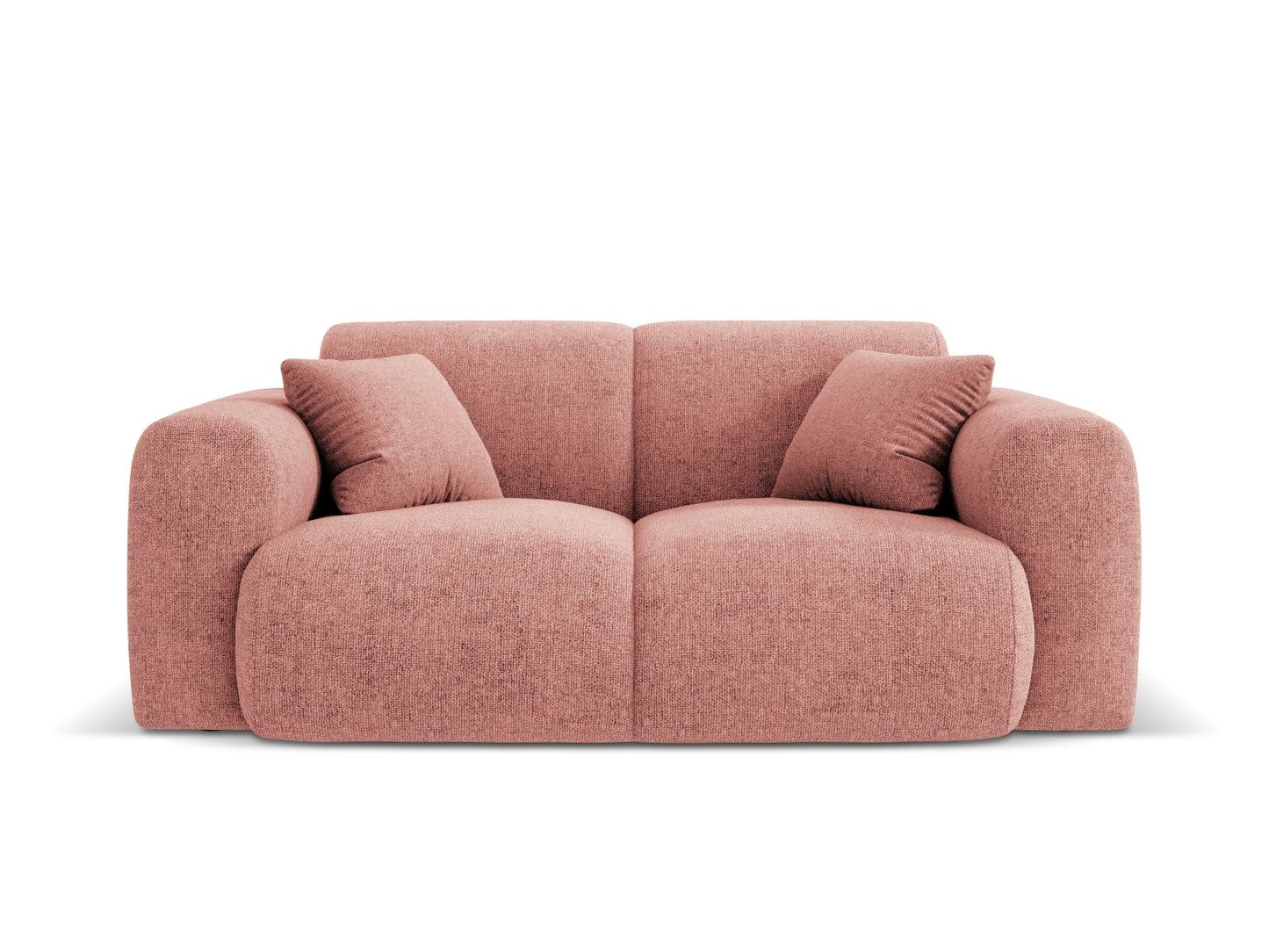 Nolio Sofa, 2 Seats, 170x95 cm — Pink