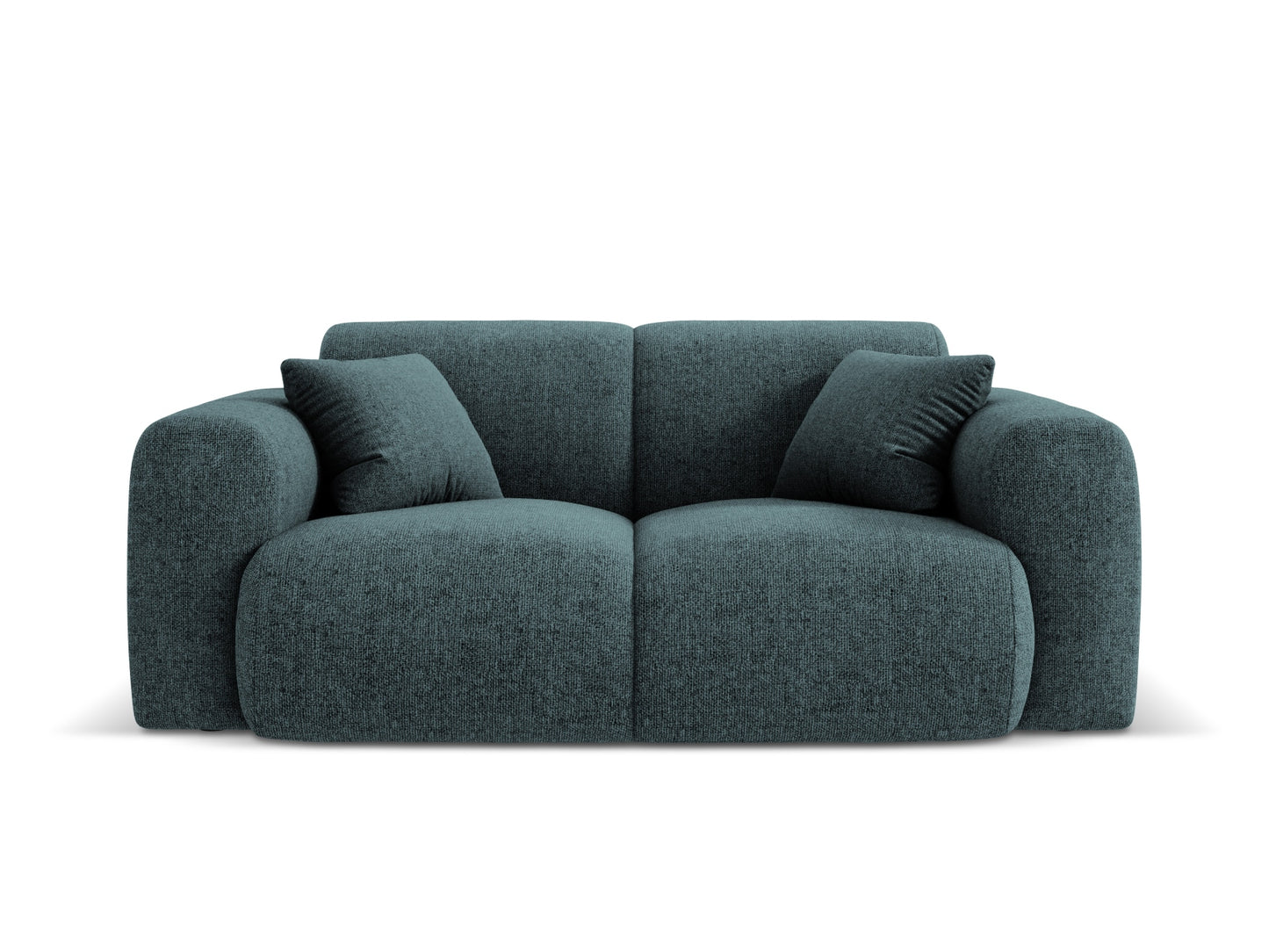 Nolio Sofa, 2 Seats, 170x95 cm — Petrol