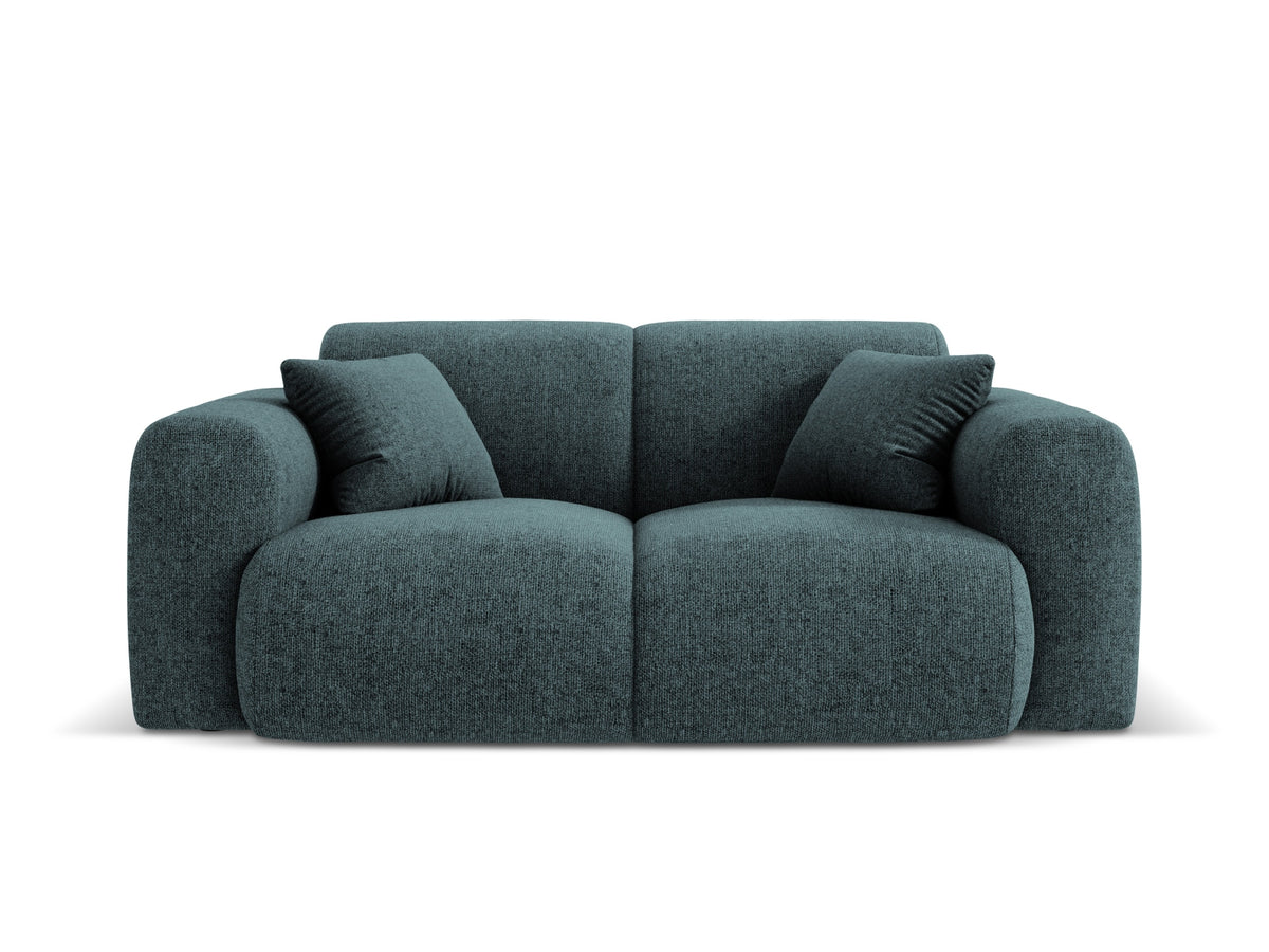 Nolio Sofa, 2 Seats, 170x95 cm — Petrol