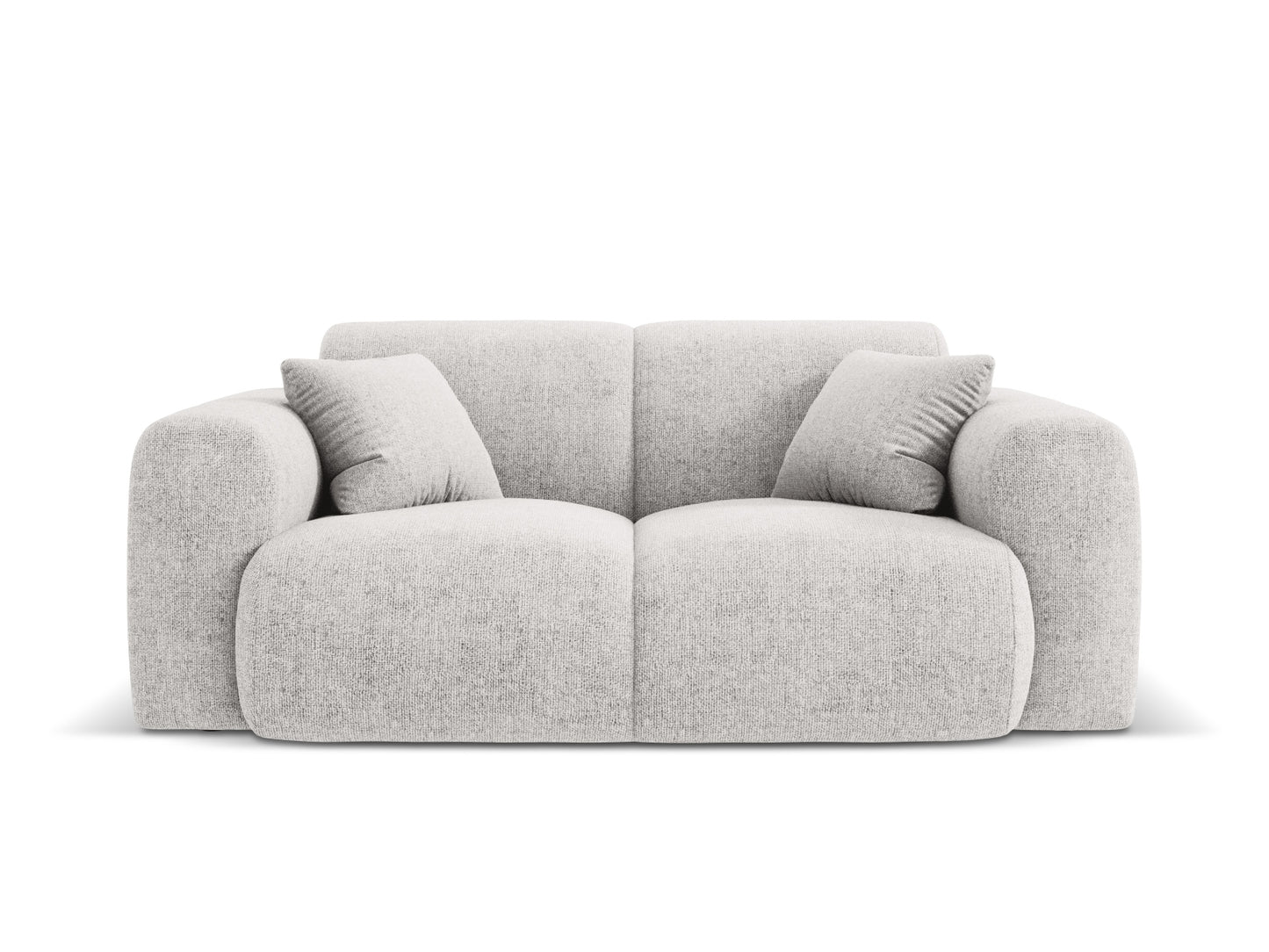 Nolio Sofa, 2 Seats, 170x95 cm — Light Grey