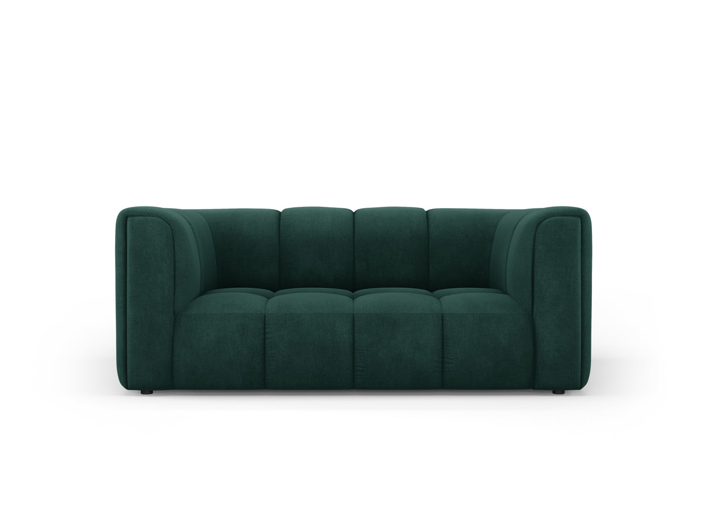 Moritz Sofa, 2 Seats, 166x96 cm — Bottle Green