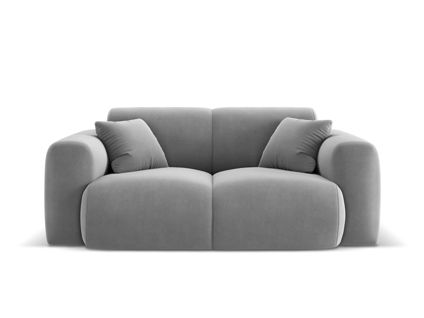 Nolio Sofa, 2 Seats, 170x95 cm — Light Grey