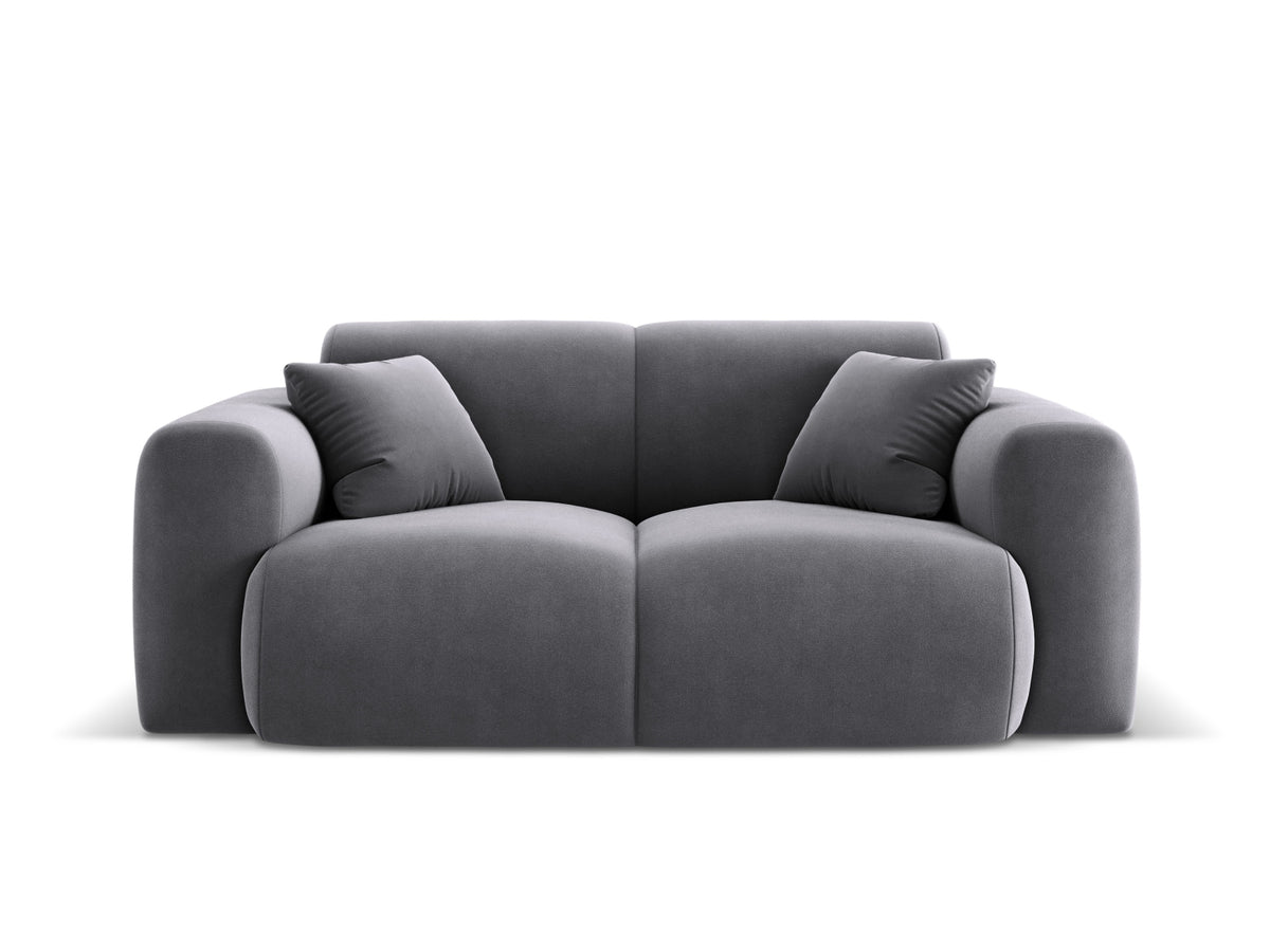 Nolio Sofa, 2 Seats, 170x95 cm — Dark Grey