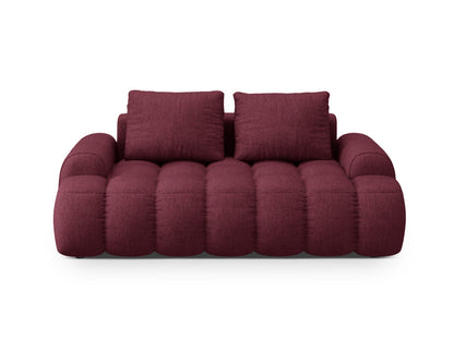 Linz Sofa, 2 Seats, 175x100 cm — Burgundy