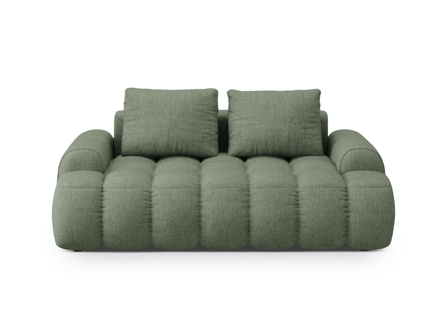 Linz Sofa, 2 Seats, 175x100 cm — Dark Olive Green