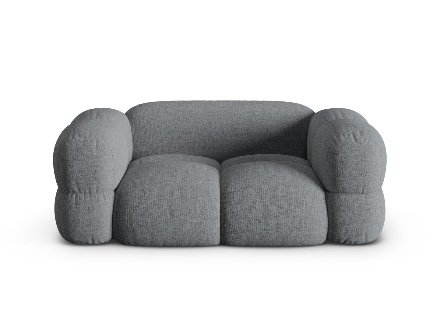 Loretto Sofa, 2 Seats, 180x100 cm — Grey