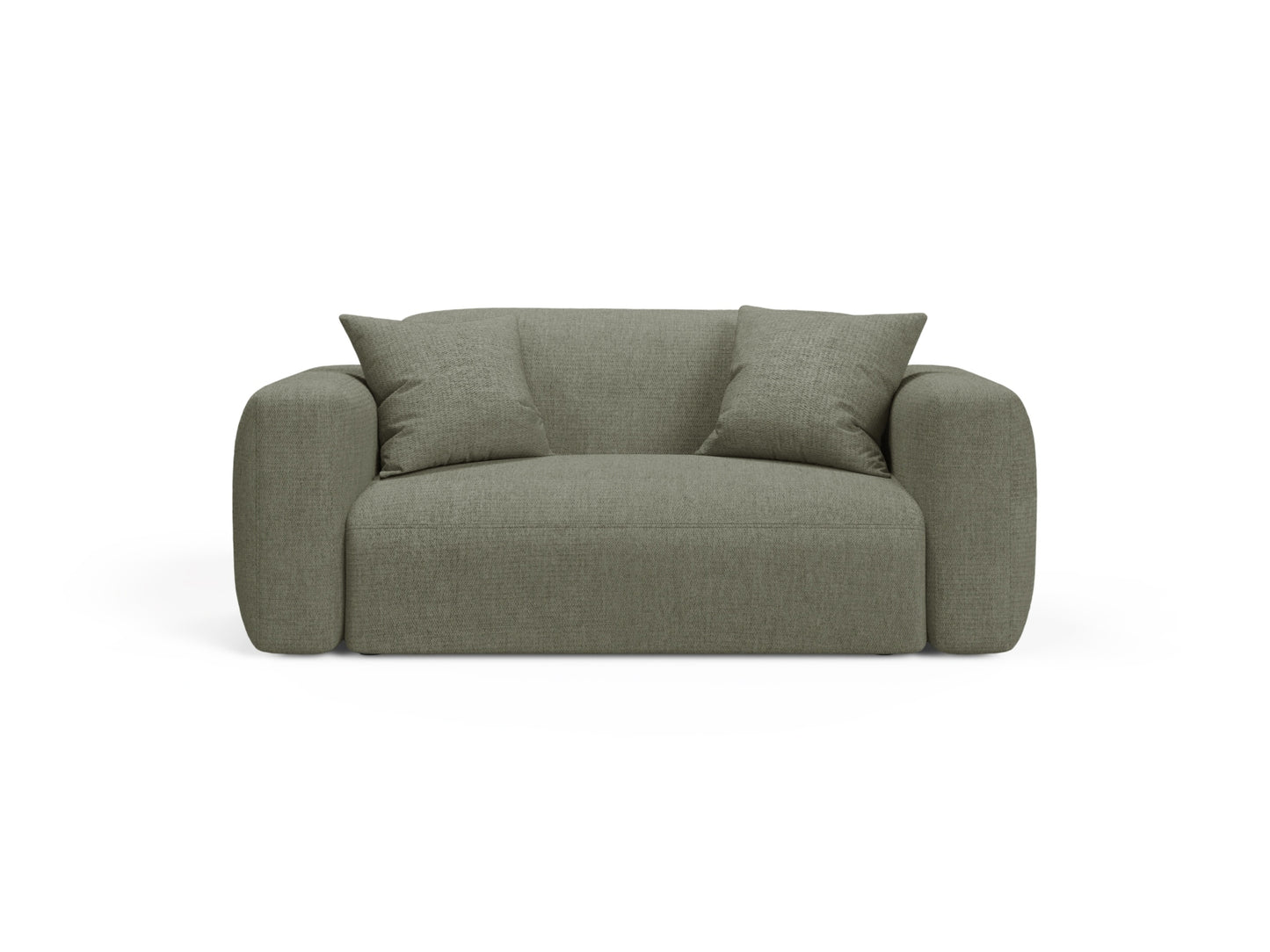 Strino Modular Sofa, 2 Seats, 180x98 cm — Dark Olive Green