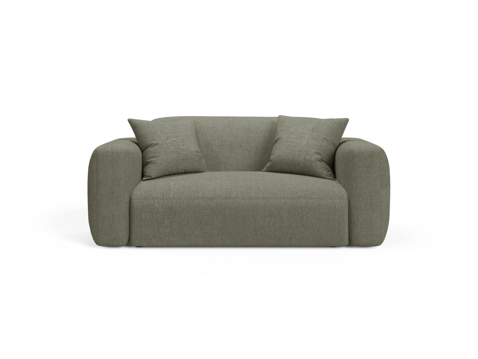 Strino Modular Sofa, 2 Seats, 180x98 cm — Dark Olive Green