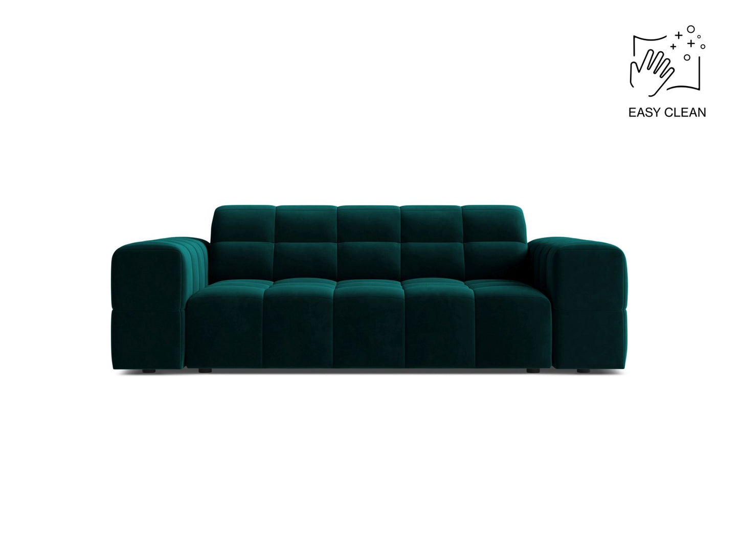 Chicago Sofa, 2 Seats, 178x102 cm — Deep Petrol
