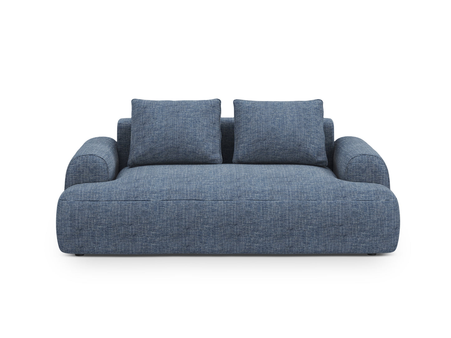 Calma Sofa, 2 Seats, 175x100 cm — Blue Melange