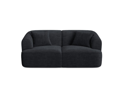 Campi Modular Sofa, 2 Seats, 180x90 cm — Black
