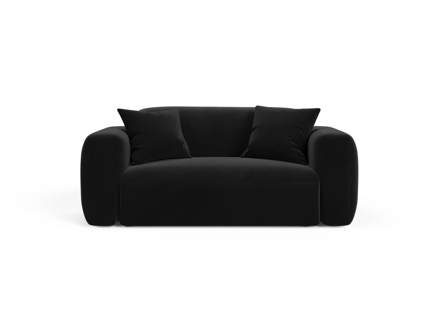 Strino Modular Sofa, 2 Seats, 180x98 cm — Black
