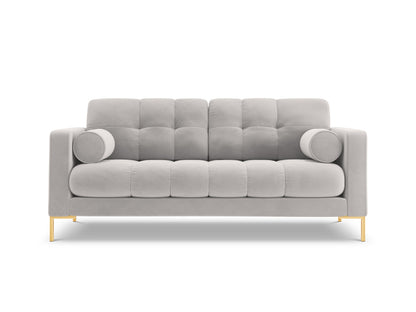 Bali Sofa, 2 Seats, 152x96 cm — Silver / Gold Metal