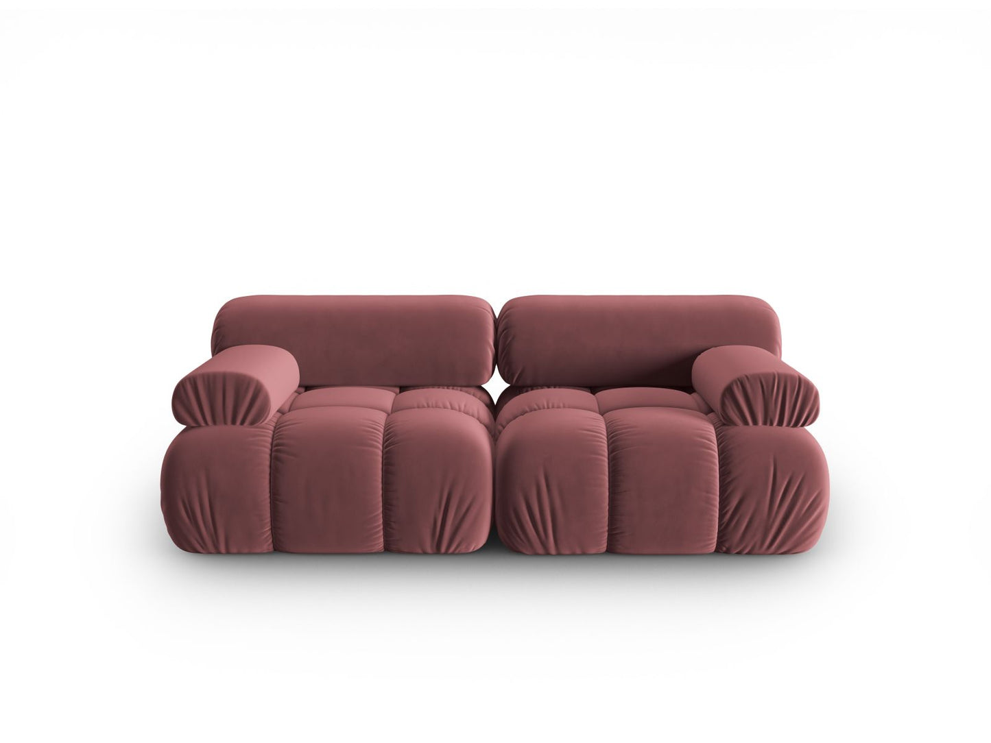 Cortina Modular Sofa, 2 Seats, 188x94 cm — Pink