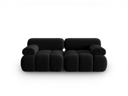Cortina Modular Sofa, 2 Seats, 188x94 cm — Black
