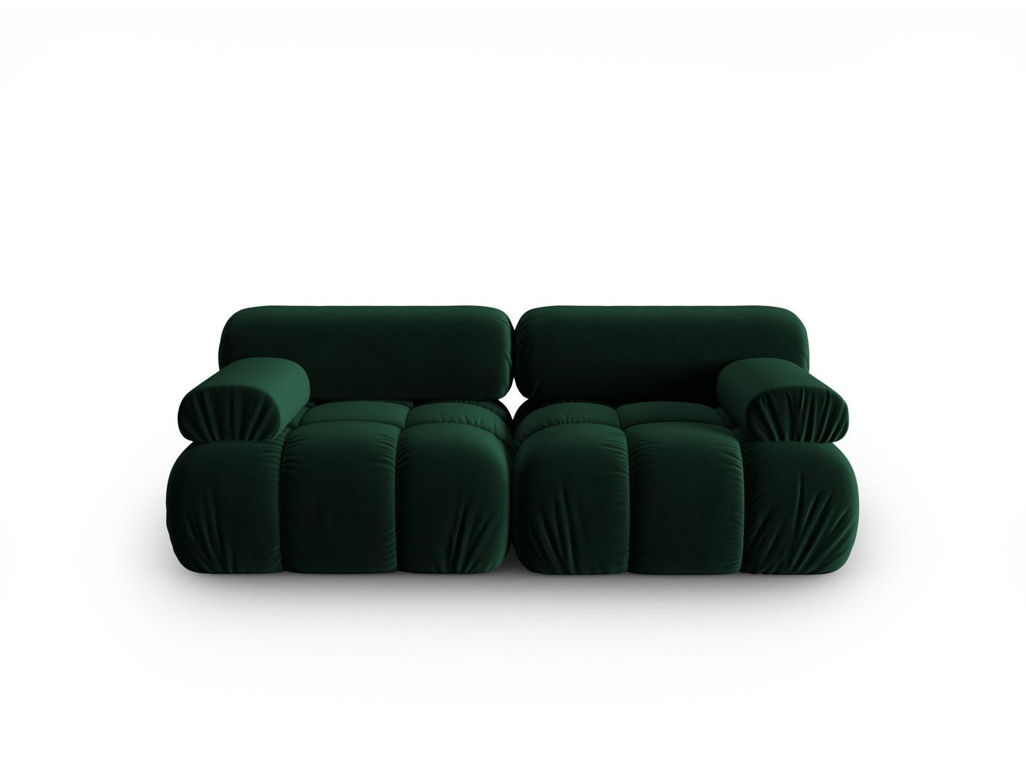 Cortina Modular Sofa, 2 Seats, 188x94 cm — Bottle Green