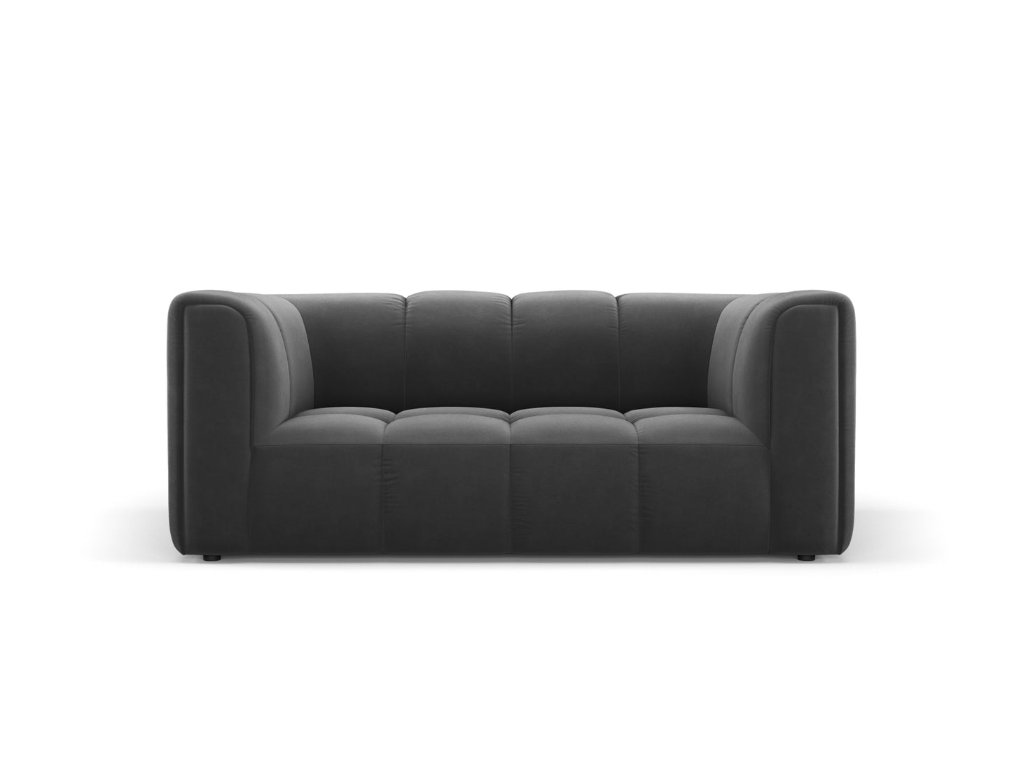 Moritz Sofa, 2 Seats, 166x96 cm — Grey