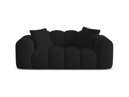 Treno Sofa, 2 Seats, 180x94 cm — Black