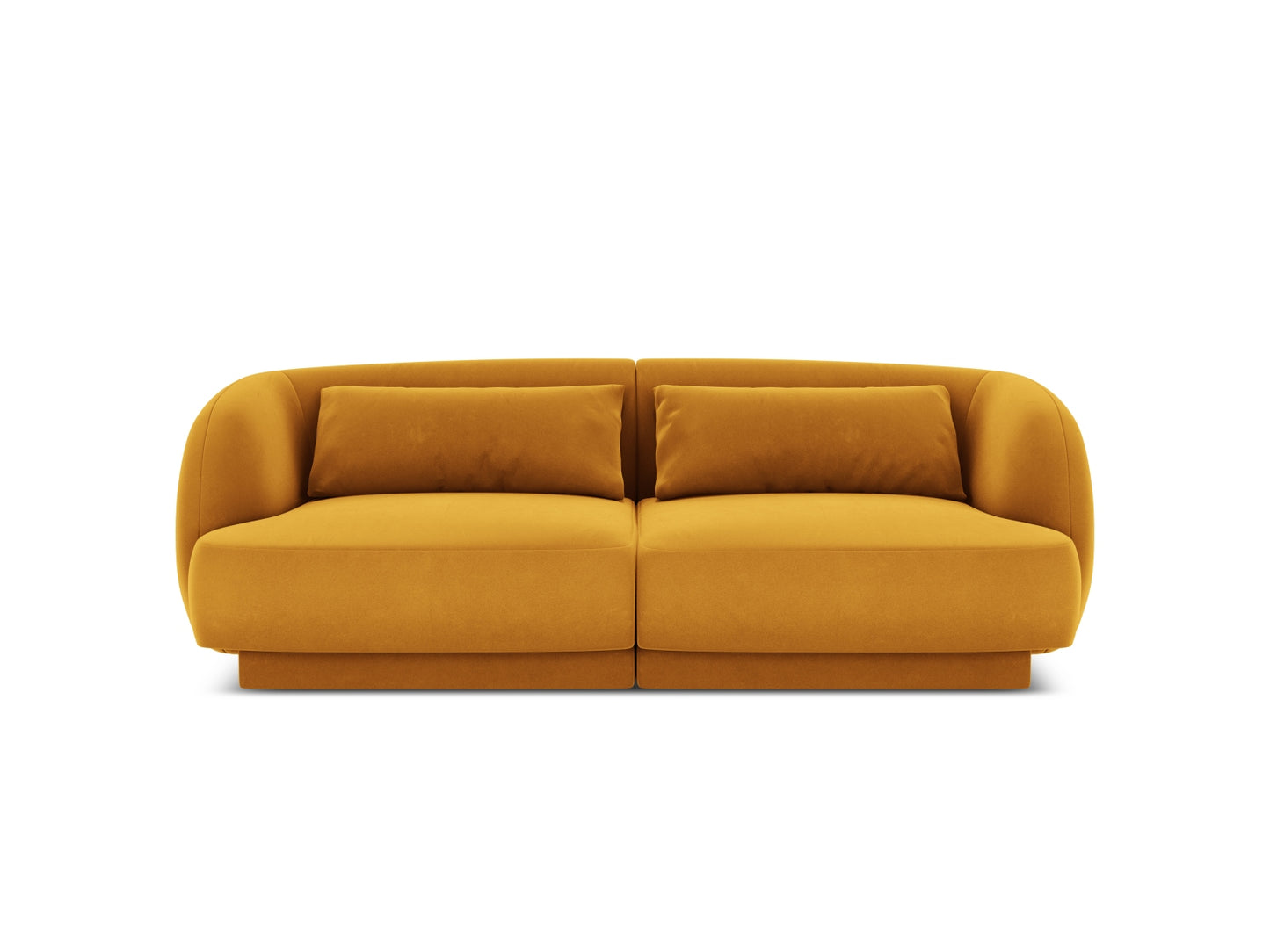 Tulum Sofa, 2 Seats, 180x90 cm — Yellow