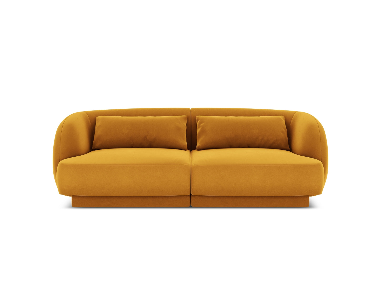 Tulum Sofa, 2 Seats, 180x90 cm — Yellow
