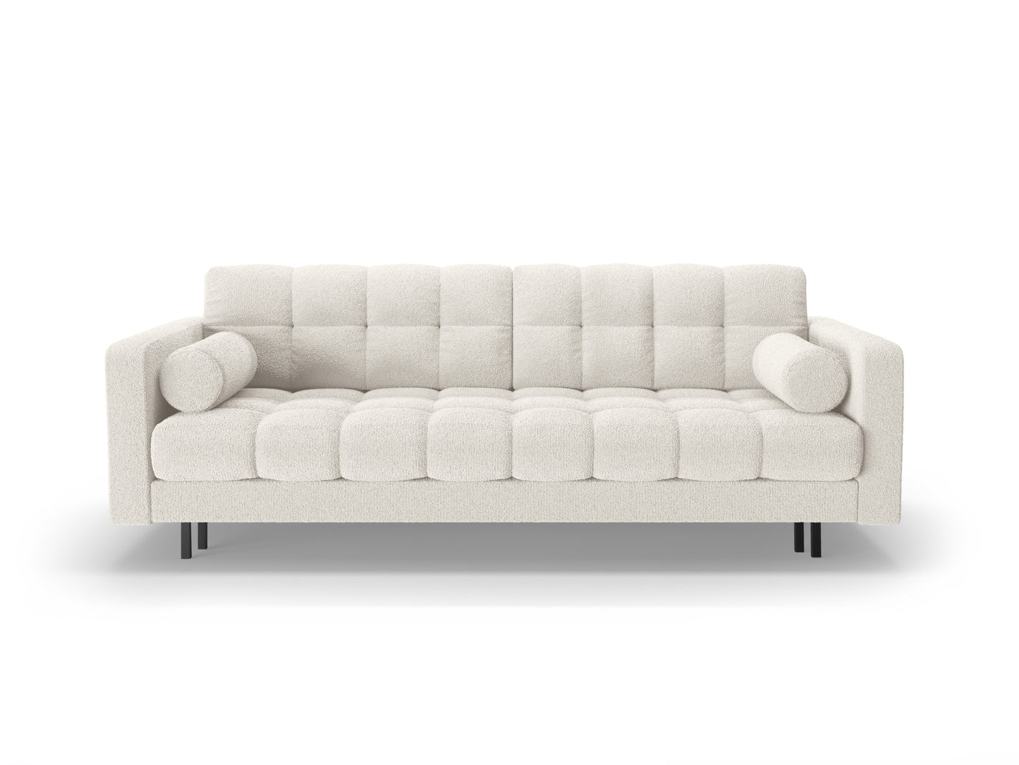 Bali Sofa With Bed Function And Box, 3 Seats, 222x84 cm — White