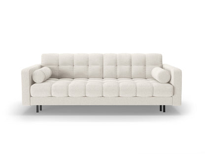 Bali Sofa With Bed Function And Box, 3 Seats, 222x84 cm — White