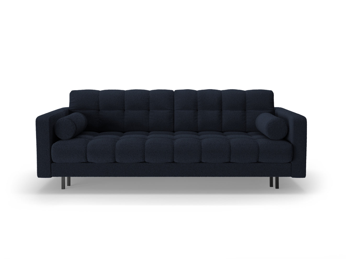 Bali Sofa With Bed Function And Box, 3 Seats, 222x84 cm — Dark Blue