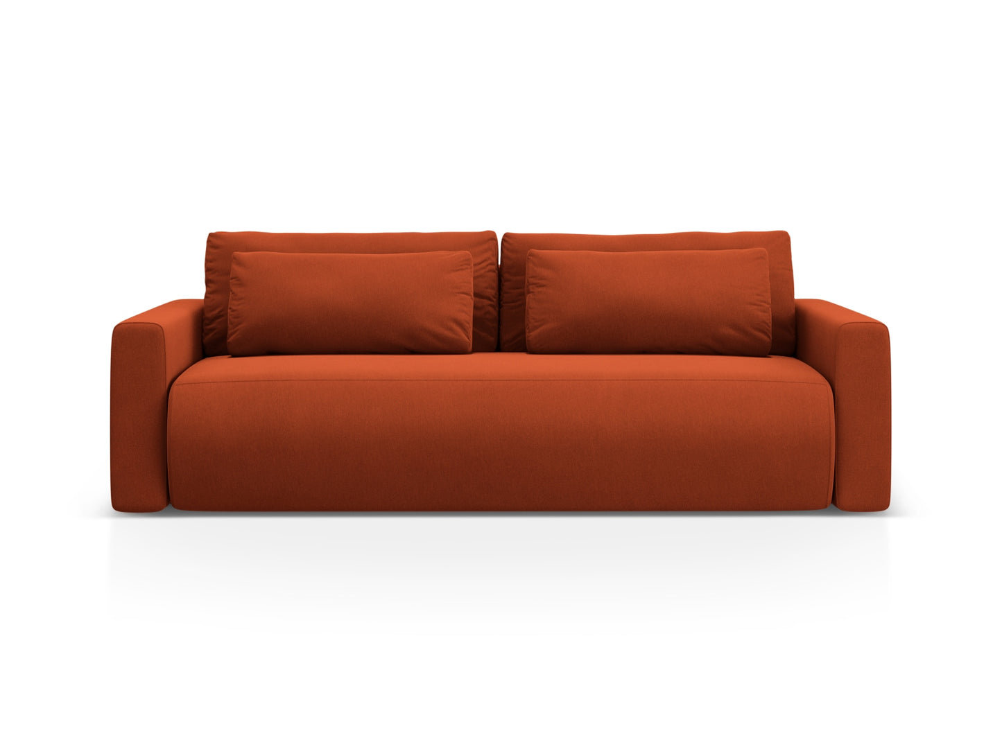 Belfast Sofa With Bed Function And Box, 3 Seats, 238x105 cm — Auburn