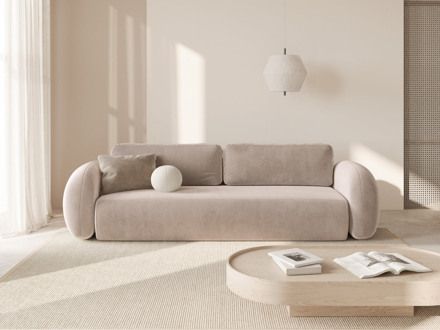 Tonale Sofa With Bed Function And Box, 3 Seats, 262x105 cm