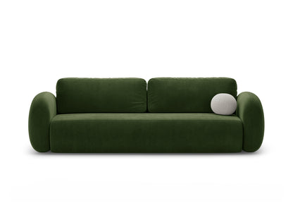 Tonale Sofa With Bed Function And Box, 3 Seats, 262x105 cm — Army Green