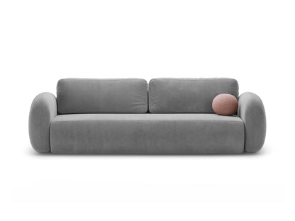 Tonale Sofa With Bed Function And Box, 3 Seats, 262x105 cm — Dark Grey